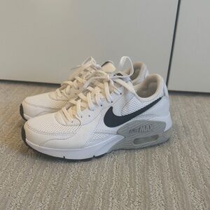 Nike Air Max White and Black Sneakers